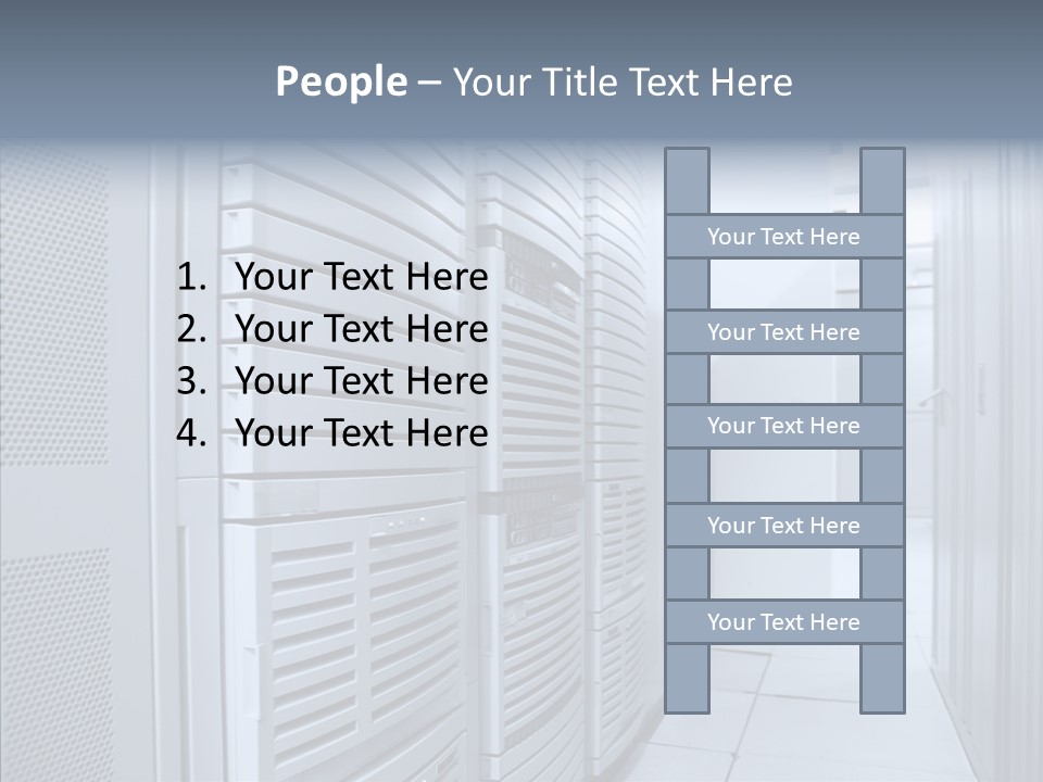 Raid Communications Row PowerPoint Template