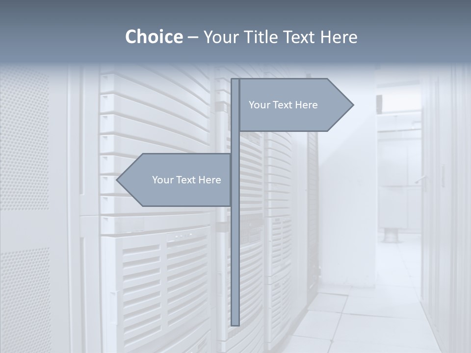 Raid Communications Row PowerPoint Template
