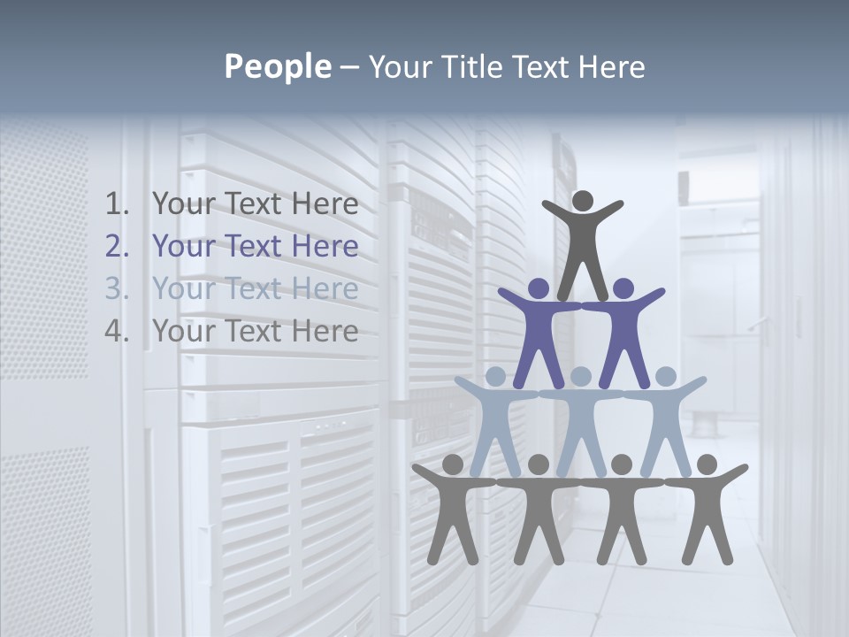 Raid Communications Row PowerPoint Template