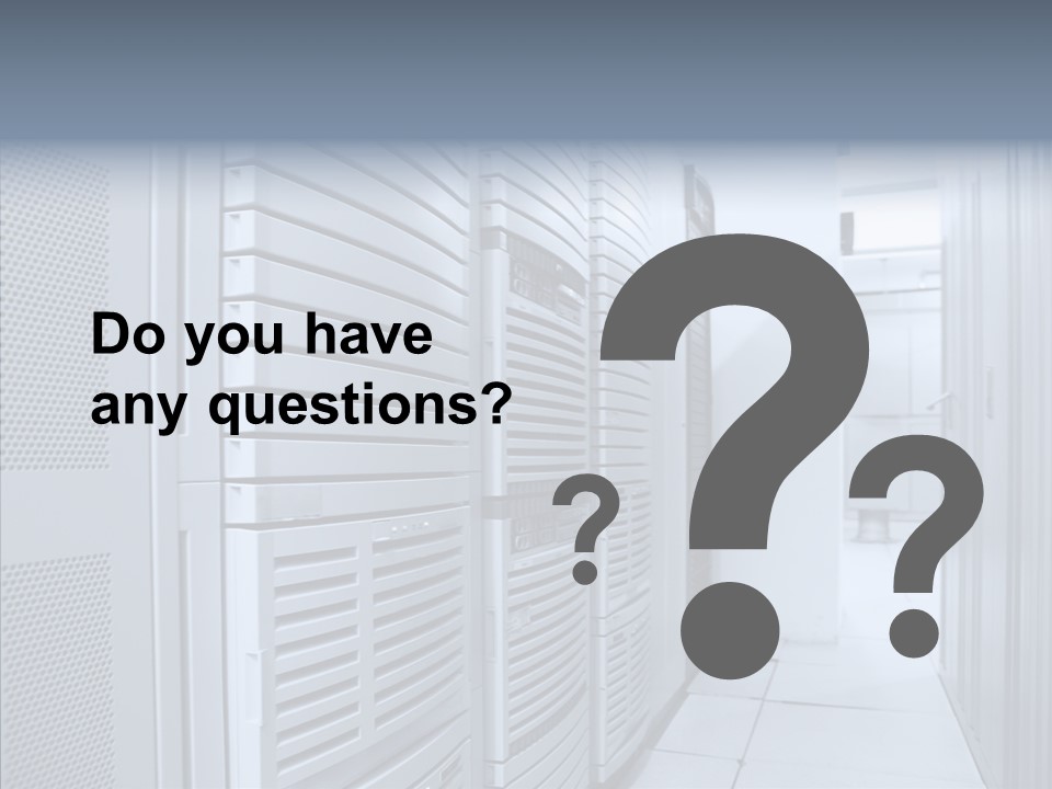 Raid Communications Row PowerPoint Template