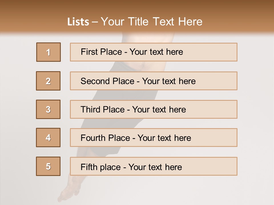 Hop Moving Man PowerPoint Template