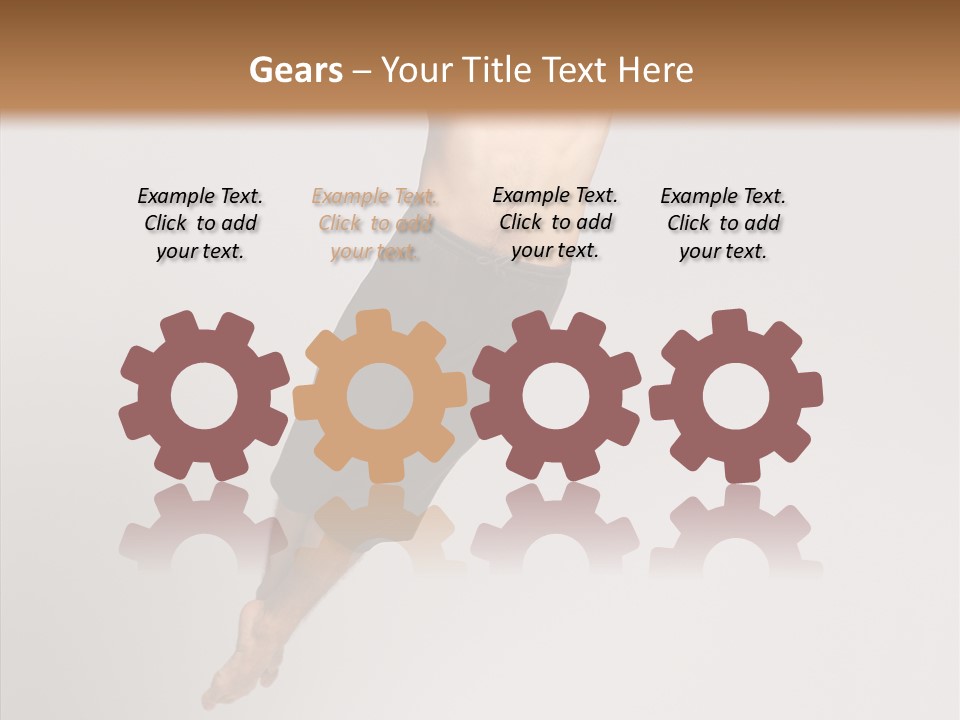 Hop Moving Man PowerPoint Template