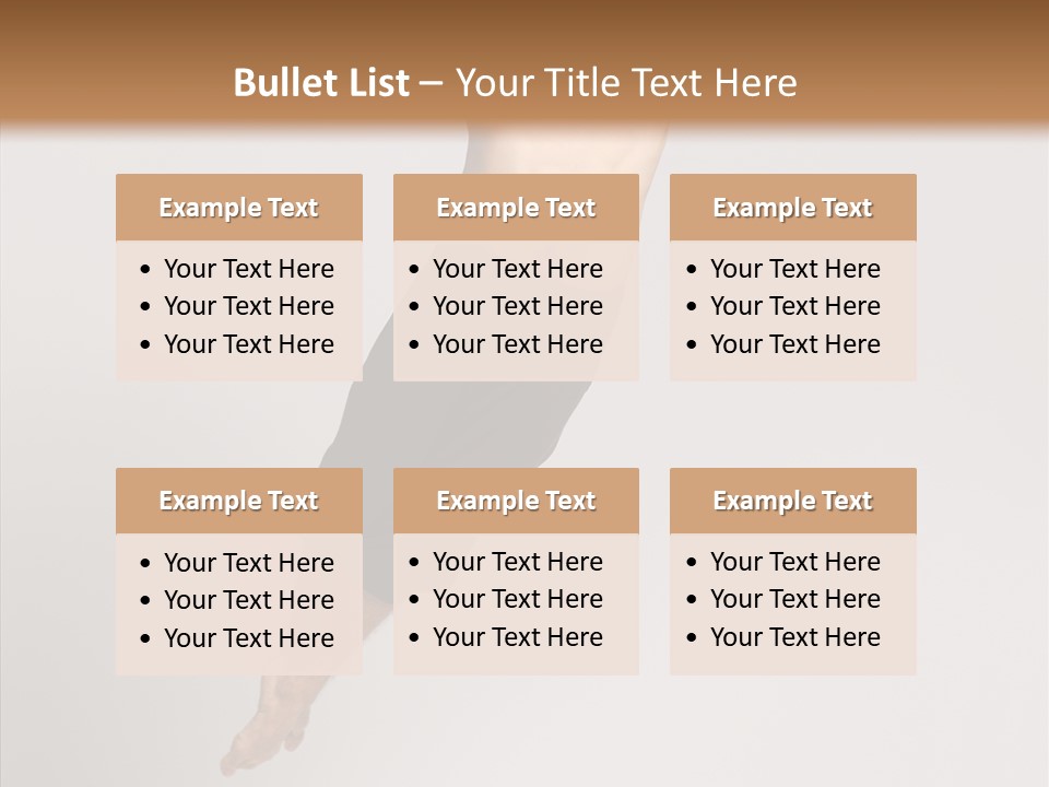 Hop Moving Man PowerPoint Template