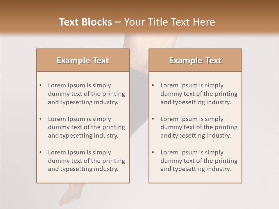 Hop Moving Man PowerPoint Template