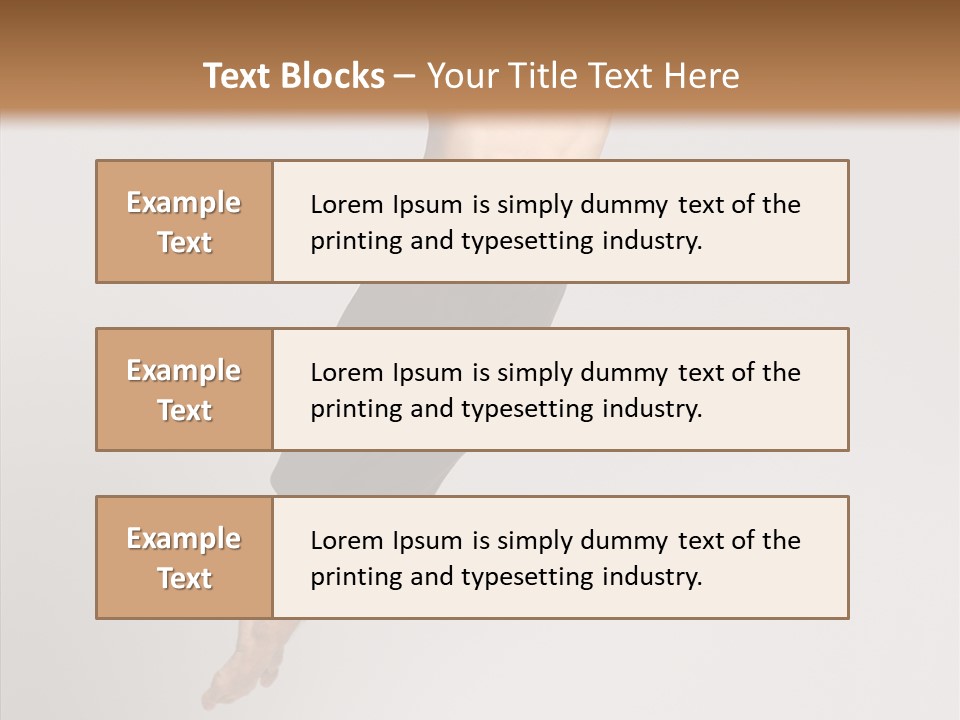 Hop Moving Man PowerPoint Template