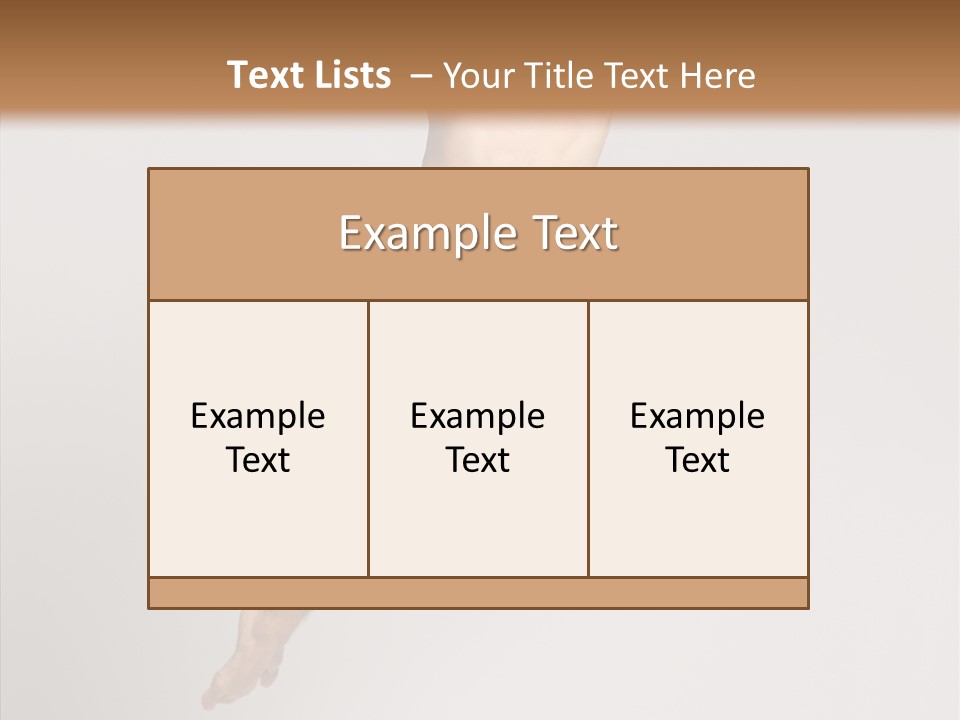 Hop Moving Man PowerPoint Template