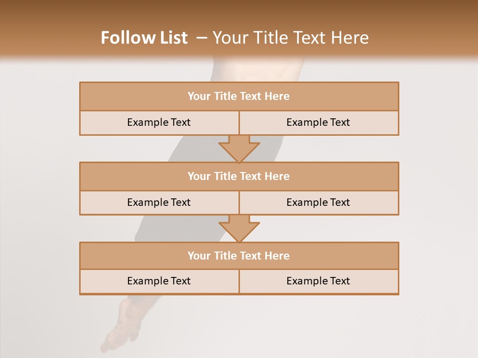 Hop Moving Man PowerPoint Template