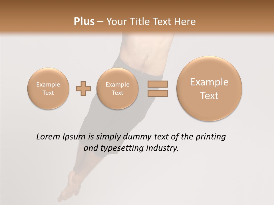 Hop Moving Man PowerPoint Template