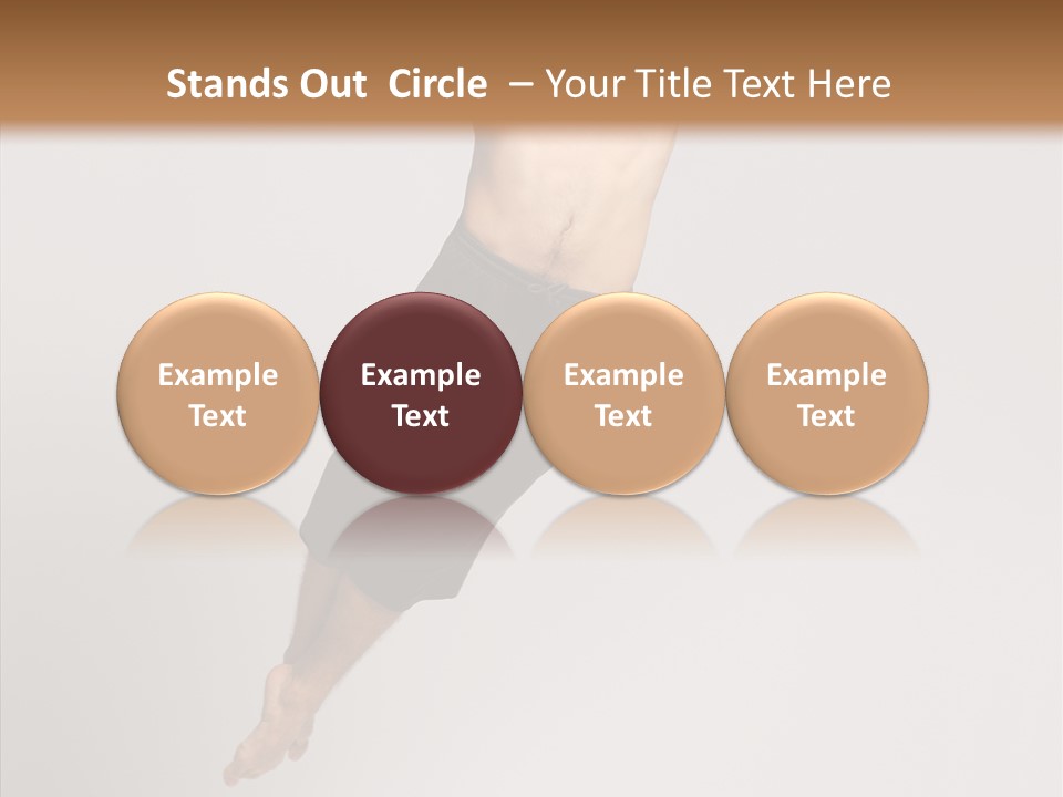 Hop Moving Man PowerPoint Template