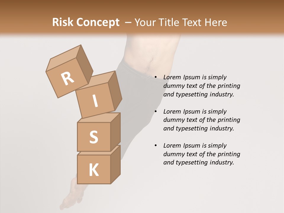 Hop Moving Man PowerPoint Template