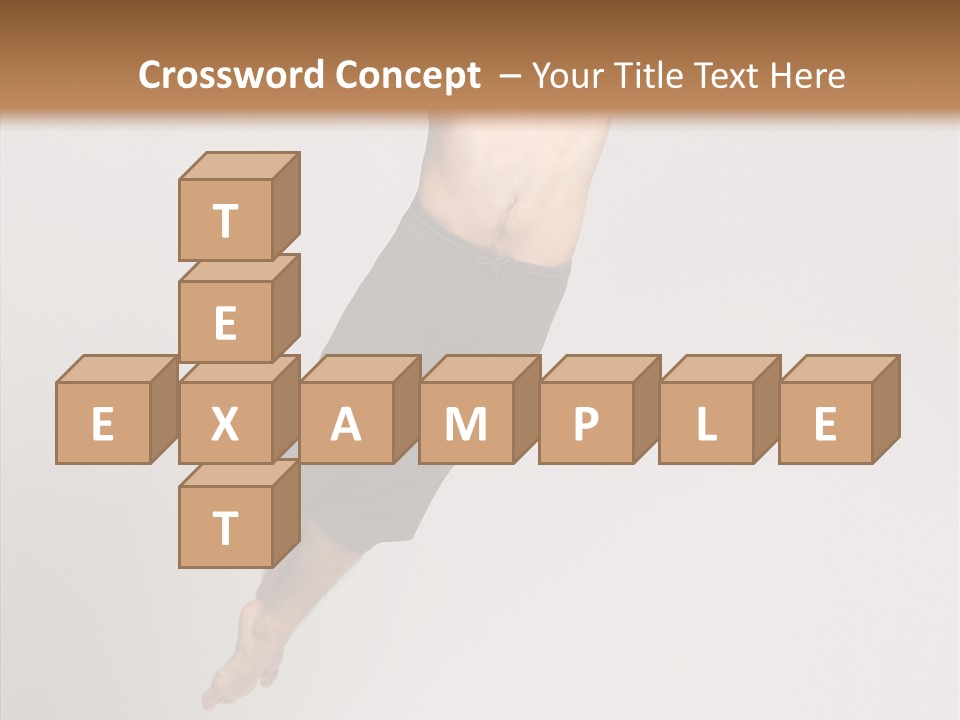 Hop Moving Man PowerPoint Template