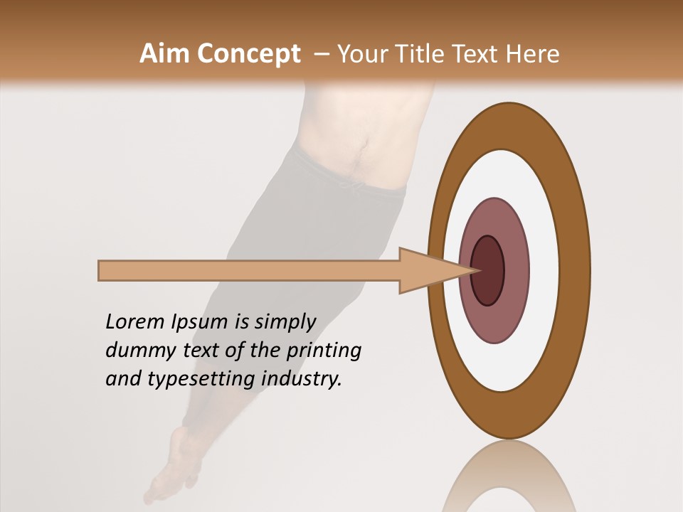 Hop Moving Man PowerPoint Template