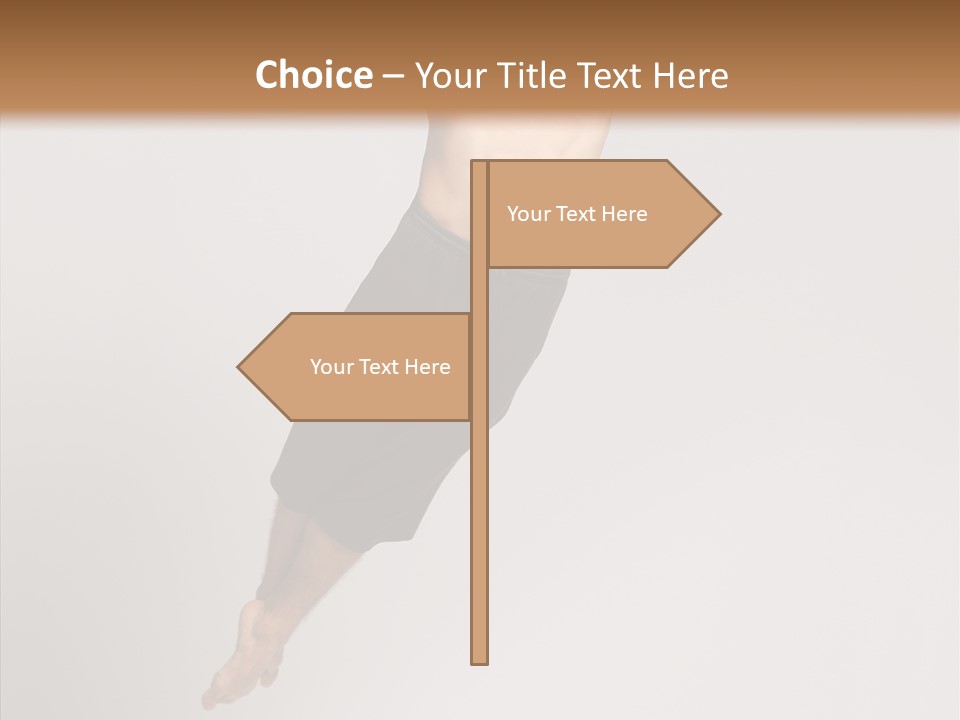 Hop Moving Man PowerPoint Template