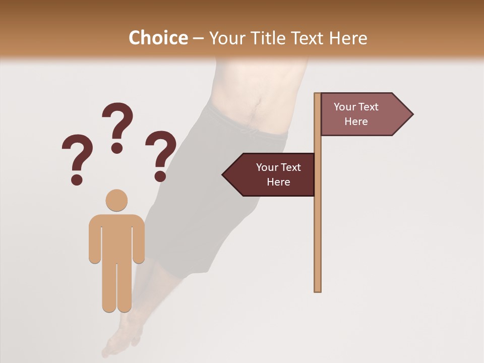 Hop Moving Man PowerPoint Template