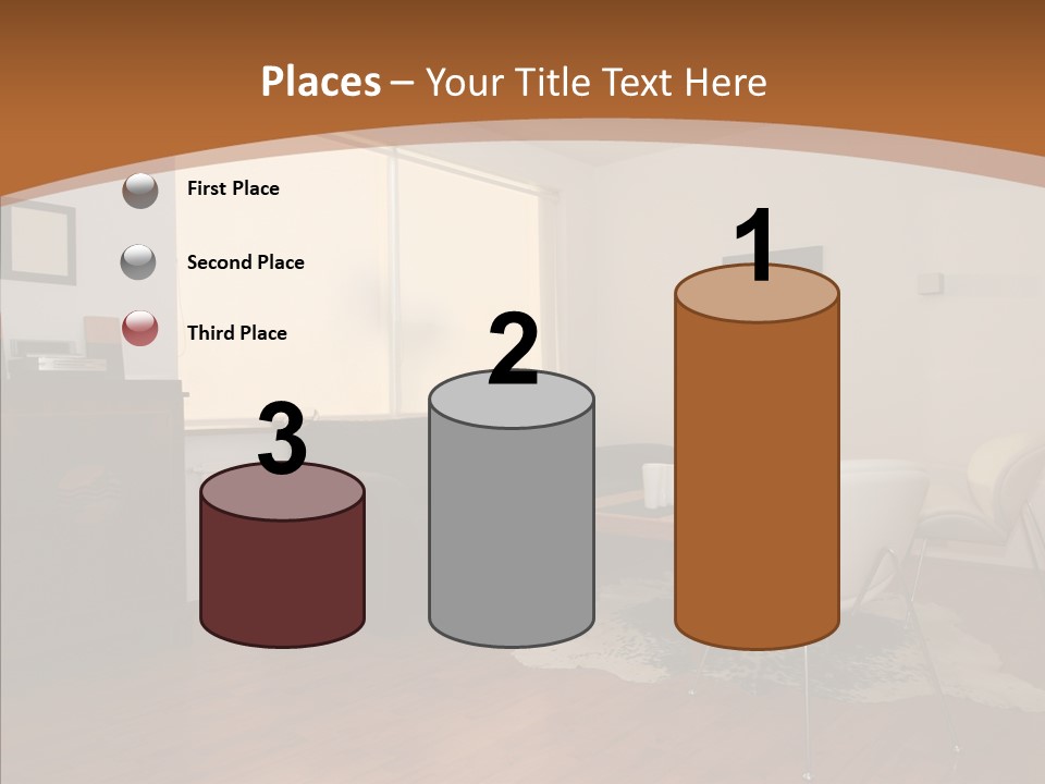 Design Wooden Home PowerPoint Template