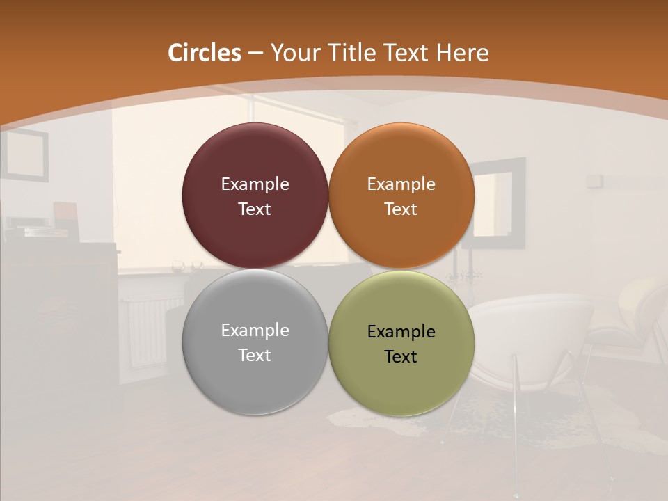 Design Wooden Home PowerPoint Template