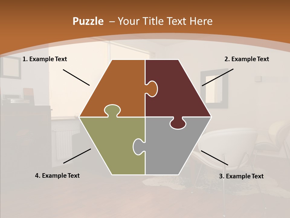 Design Wooden Home PowerPoint Template