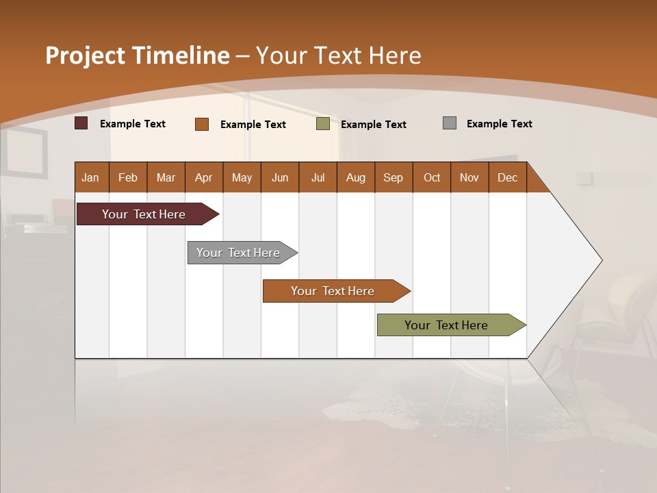 Design Wooden Home PowerPoint Template