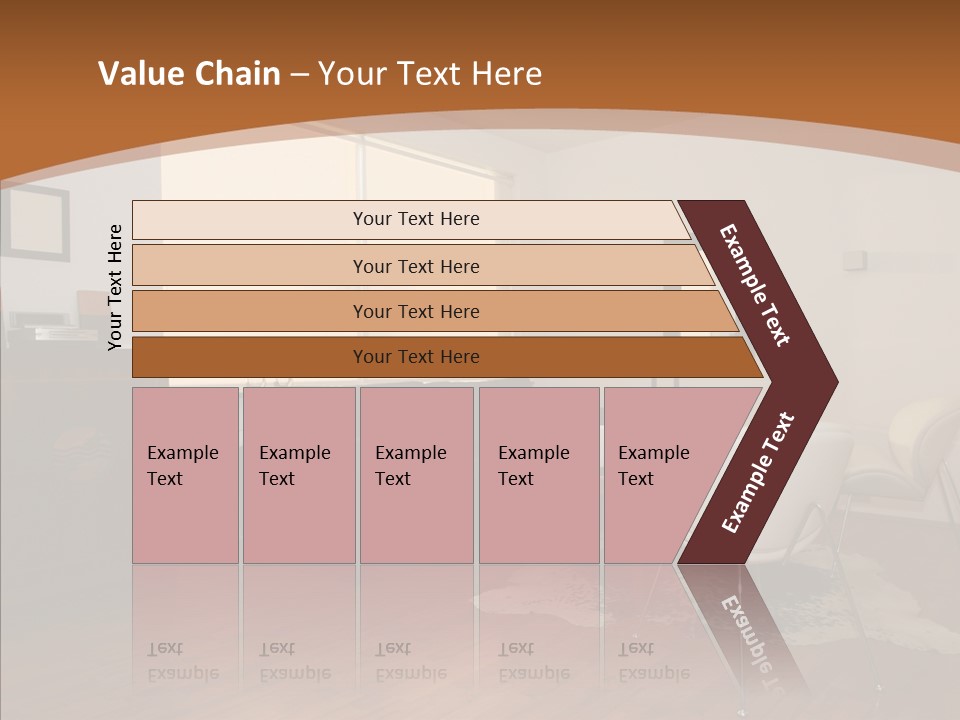 Design Wooden Home PowerPoint Template