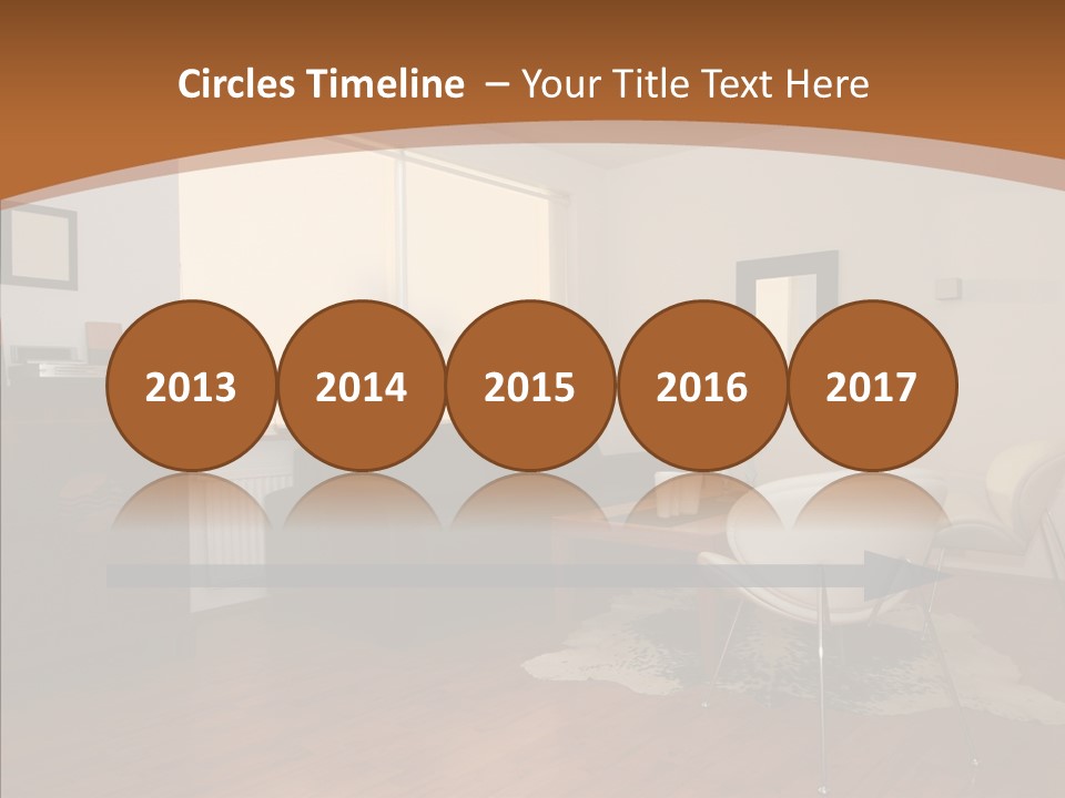 Design Wooden Home PowerPoint Template