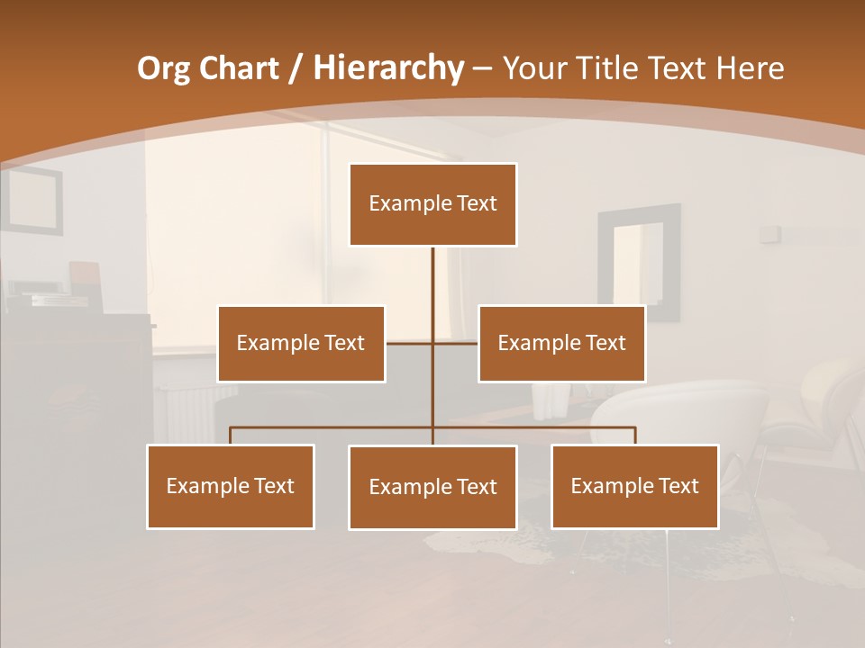 Design Wooden Home PowerPoint Template