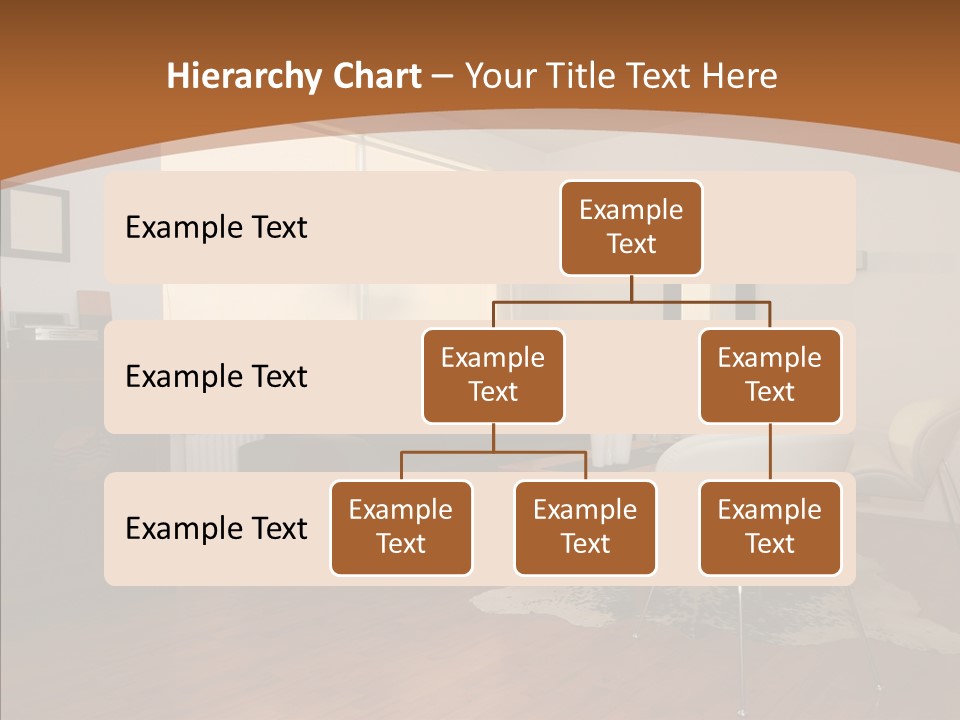 Design Wooden Home PowerPoint Template