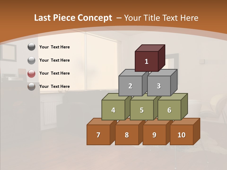 Design Wooden Home PowerPoint Template