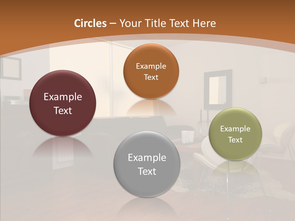 Design Wooden Home PowerPoint Template