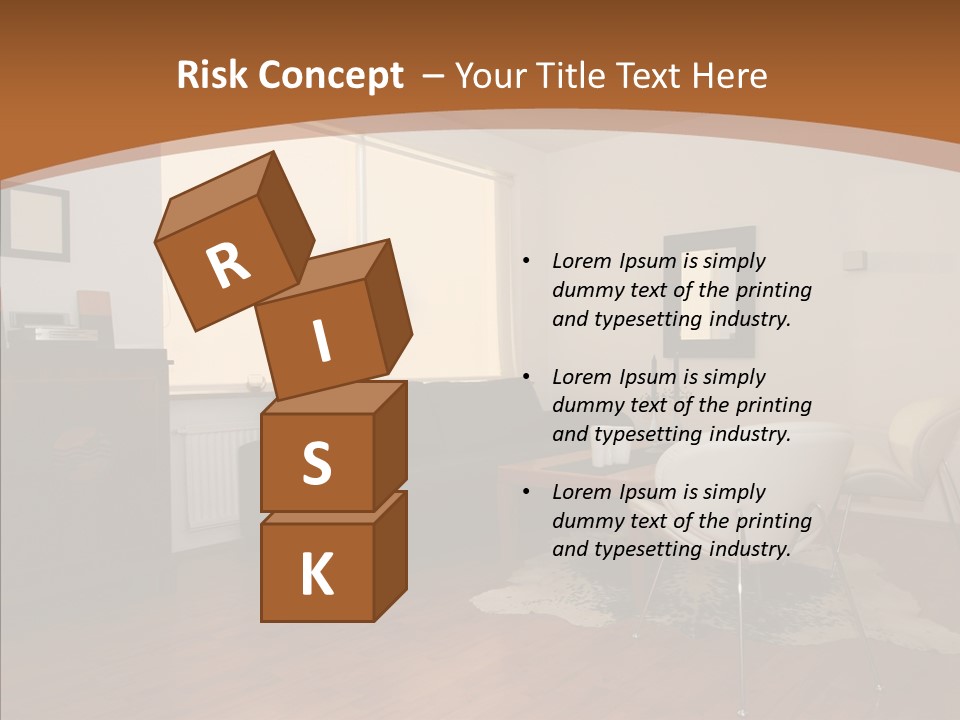 Design Wooden Home PowerPoint Template