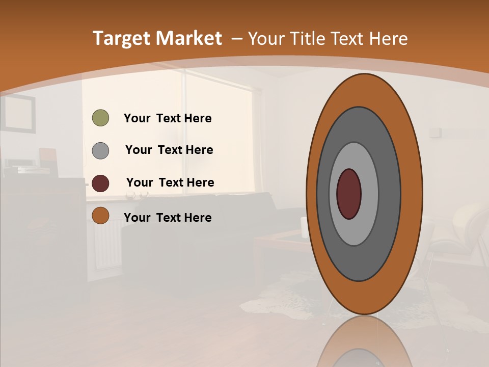 Design Wooden Home PowerPoint Template