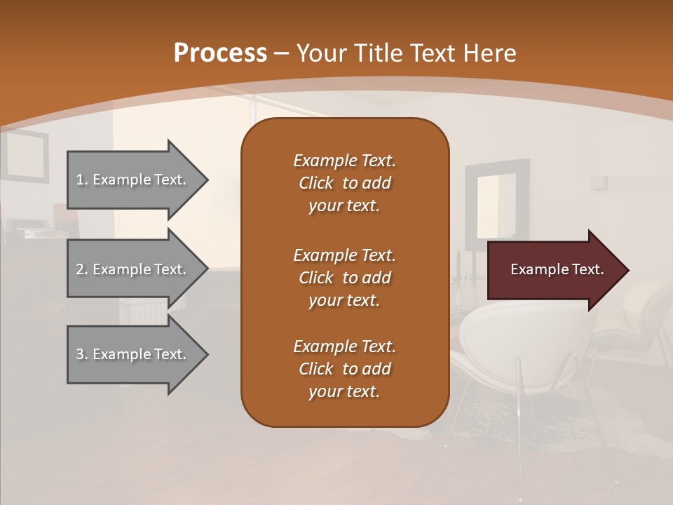 Design Wooden Home PowerPoint Template