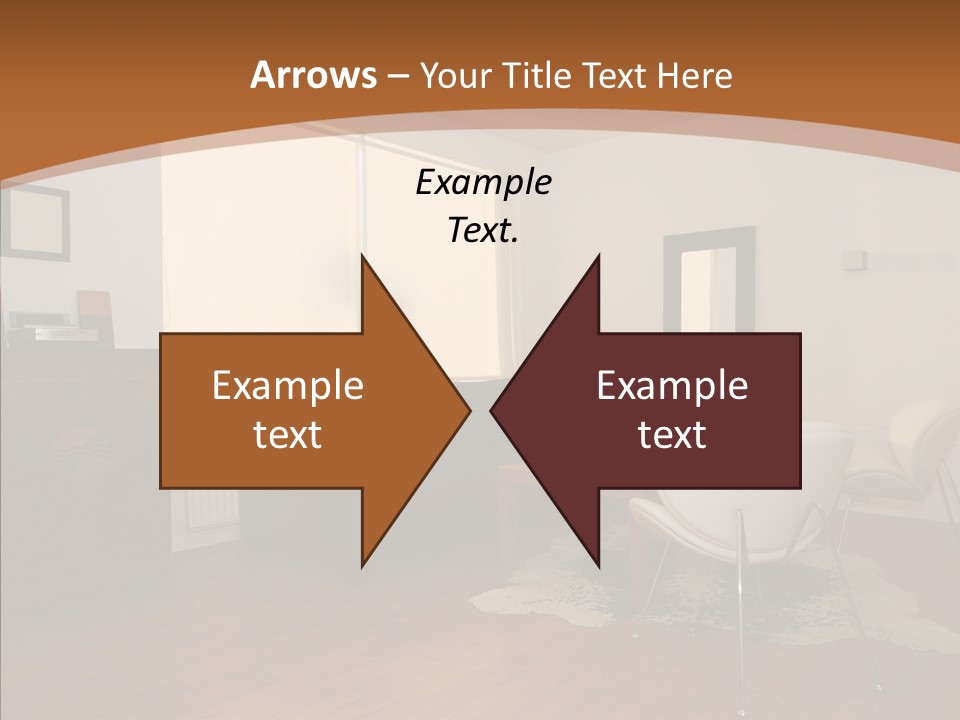 Design Wooden Home PowerPoint Template