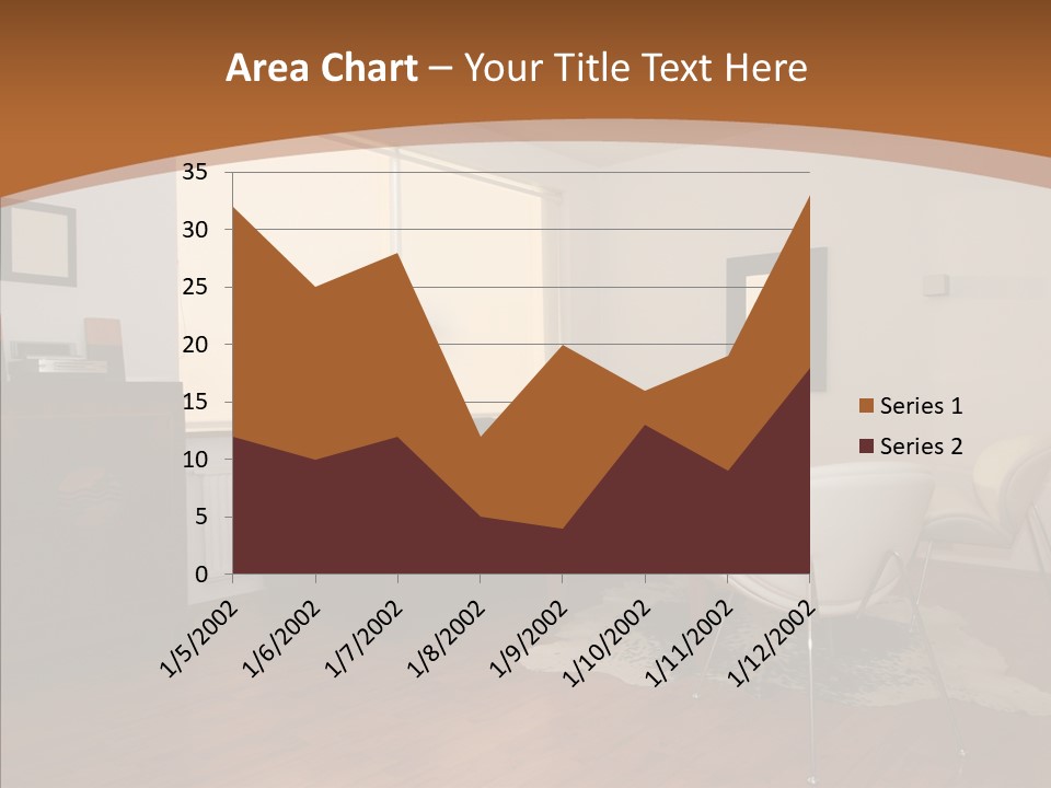 Design Wooden Home PowerPoint Template