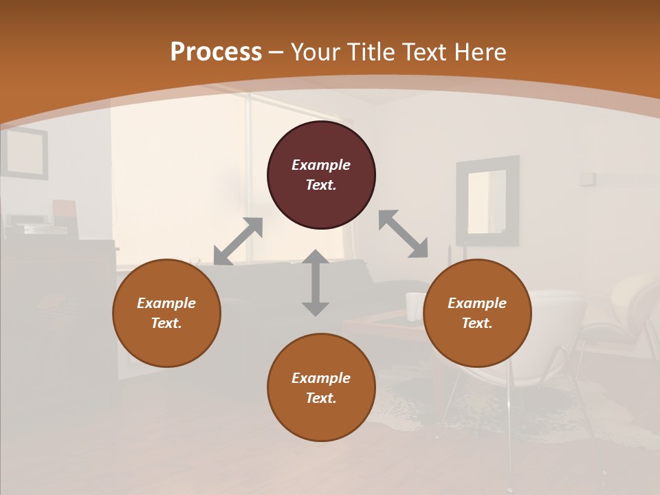 Design Wooden Home PowerPoint Template
