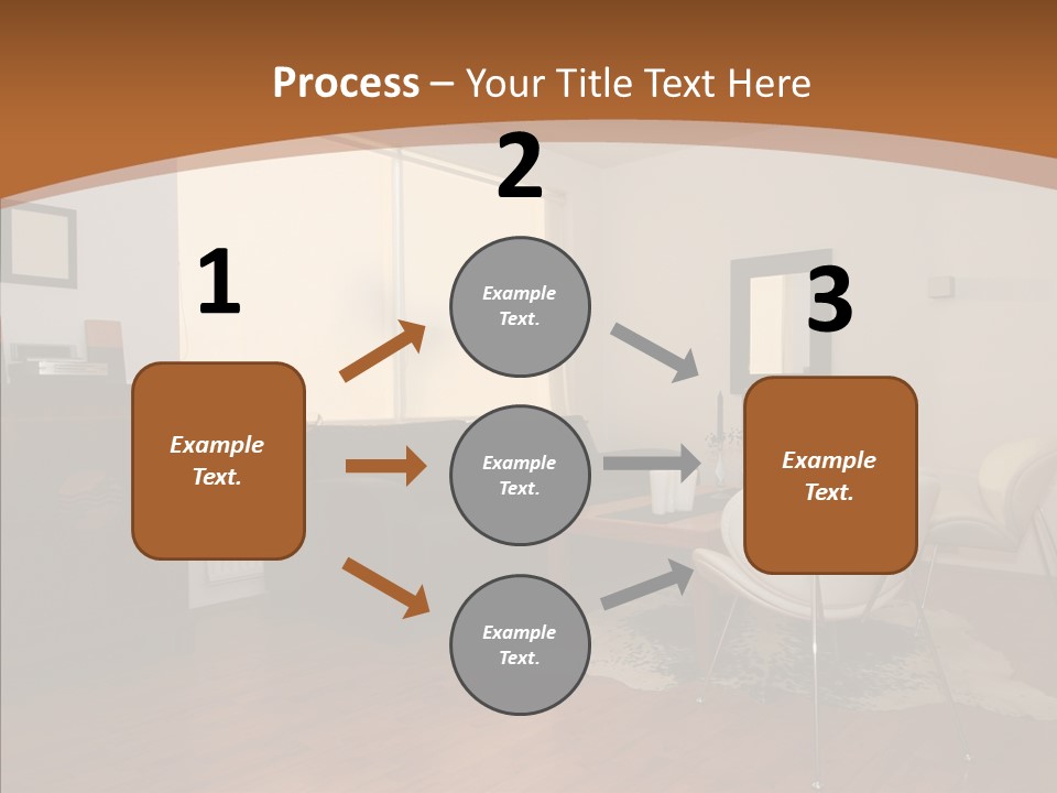 Design Wooden Home PowerPoint Template