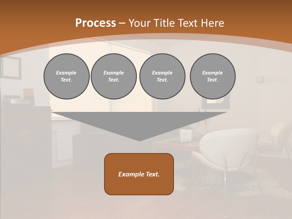 Design Wooden Home PowerPoint Template