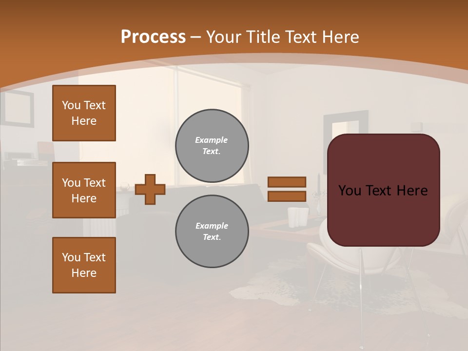 Design Wooden Home PowerPoint Template
