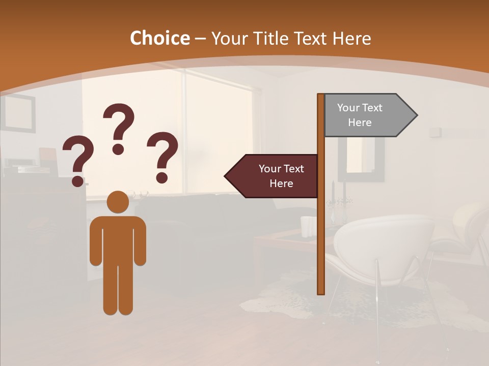 Design Wooden Home PowerPoint Template
