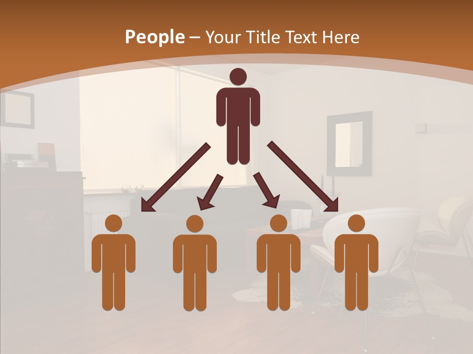 Design Wooden Home PowerPoint Template