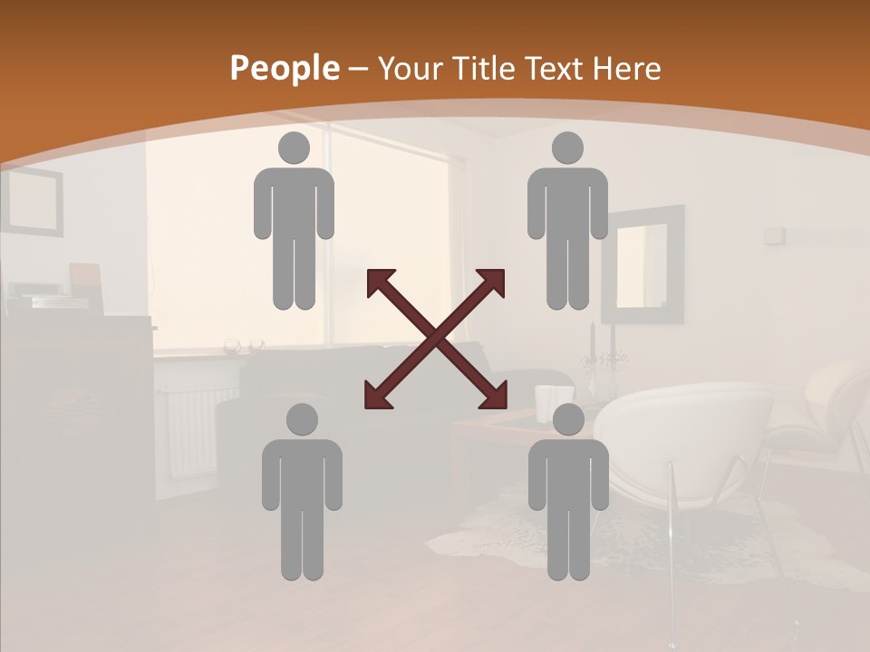 Design Wooden Home PowerPoint Template