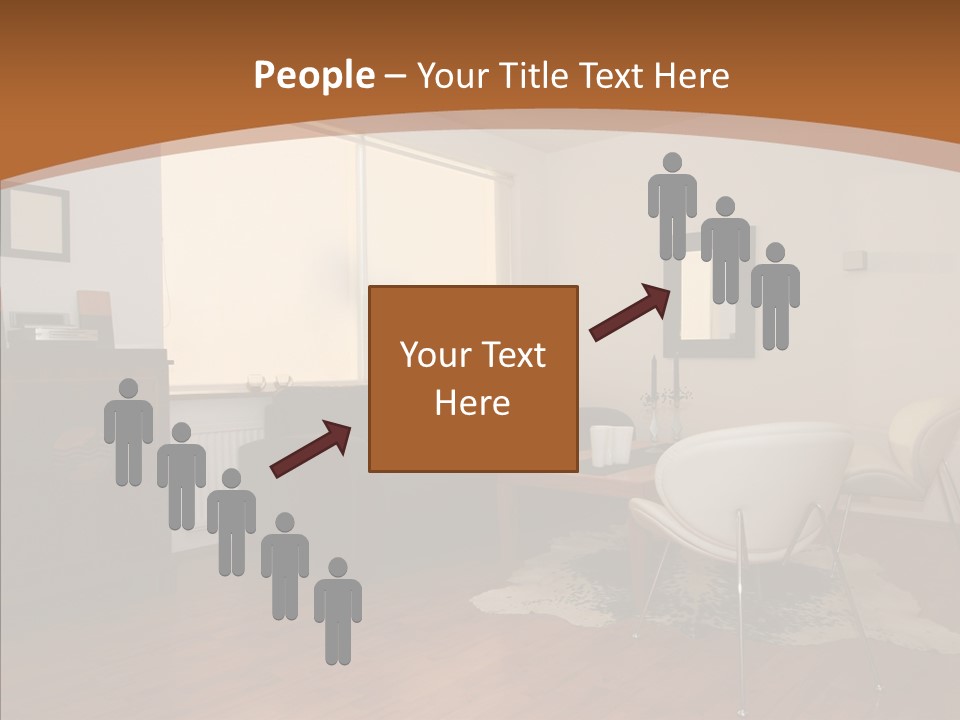 Design Wooden Home PowerPoint Template