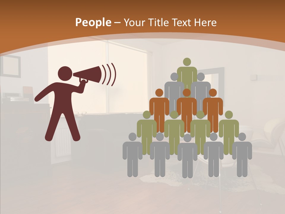 Design Wooden Home PowerPoint Template