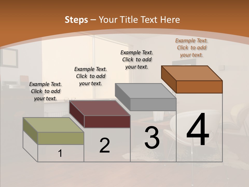 Design Wooden Home PowerPoint Template
