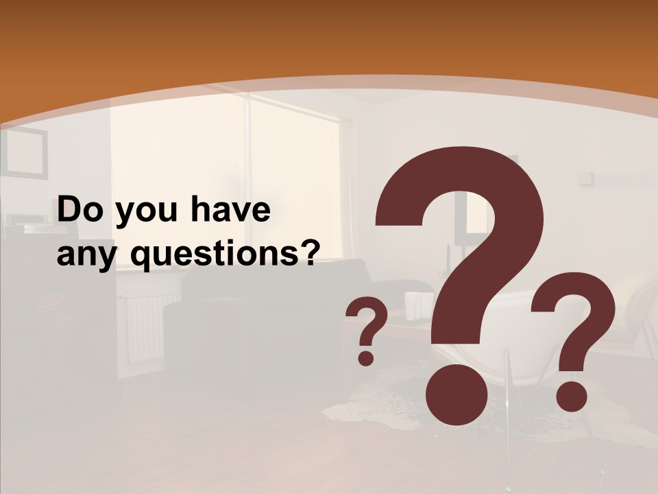 Design Wooden Home PowerPoint Template