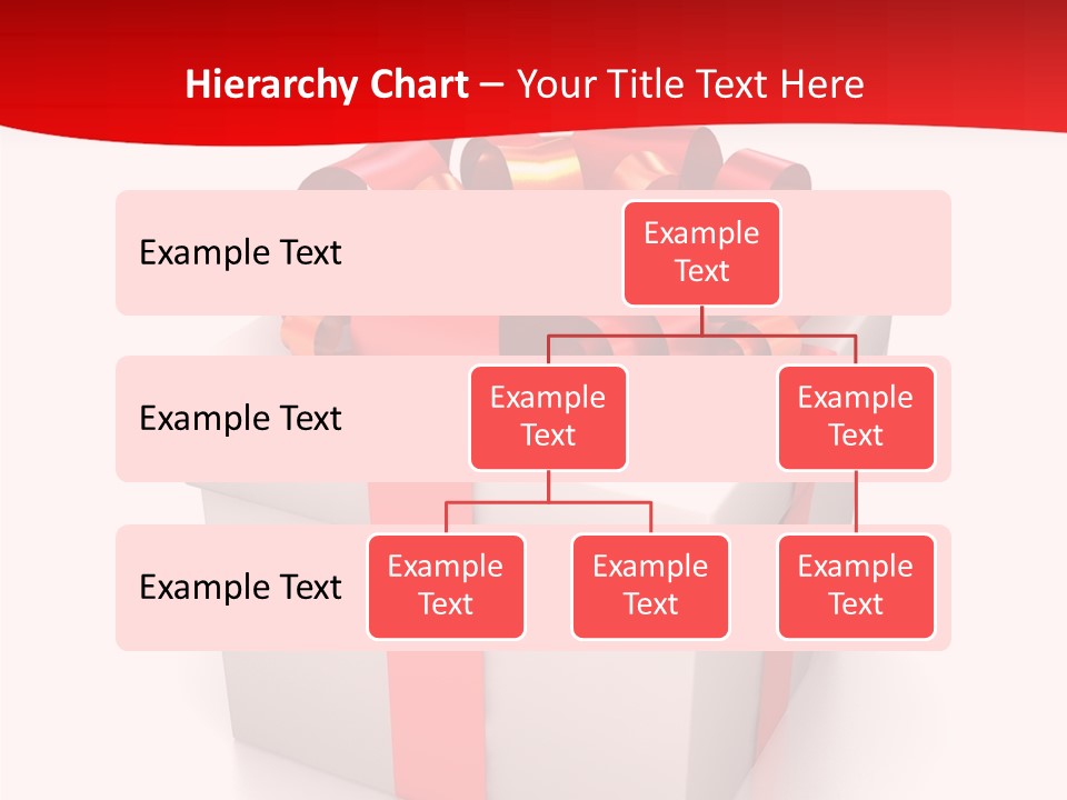 Decorative Isolated Gift PowerPoint Template