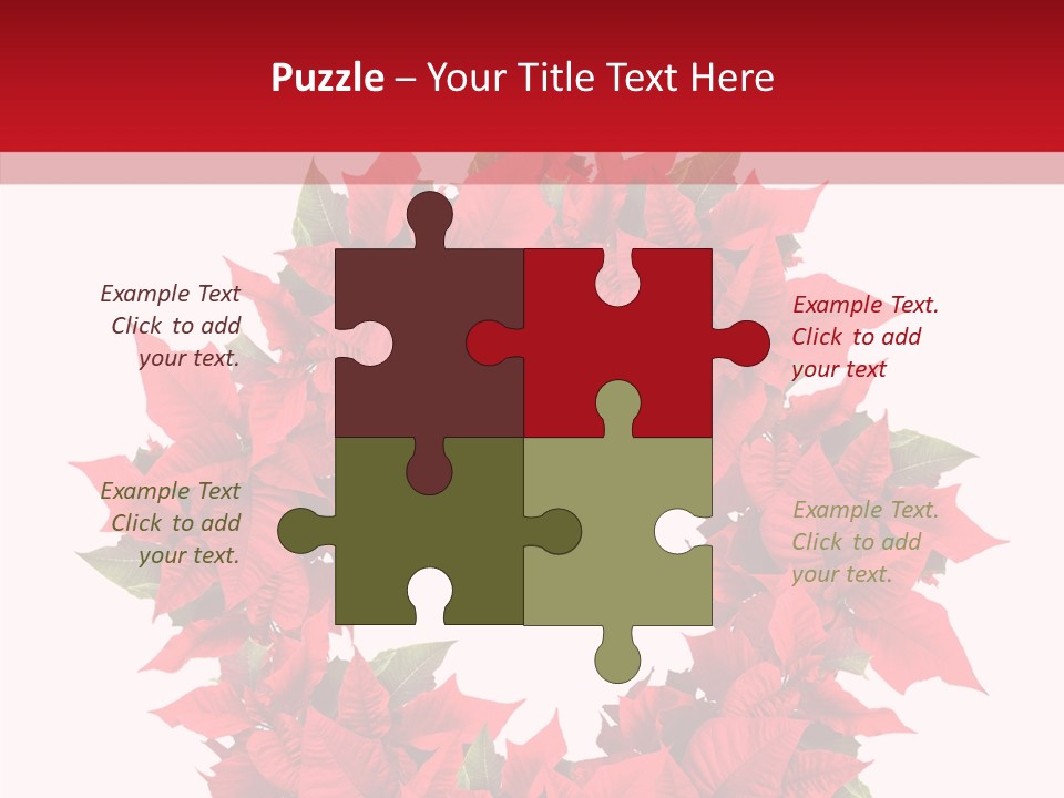 New Red Image PowerPoint Template