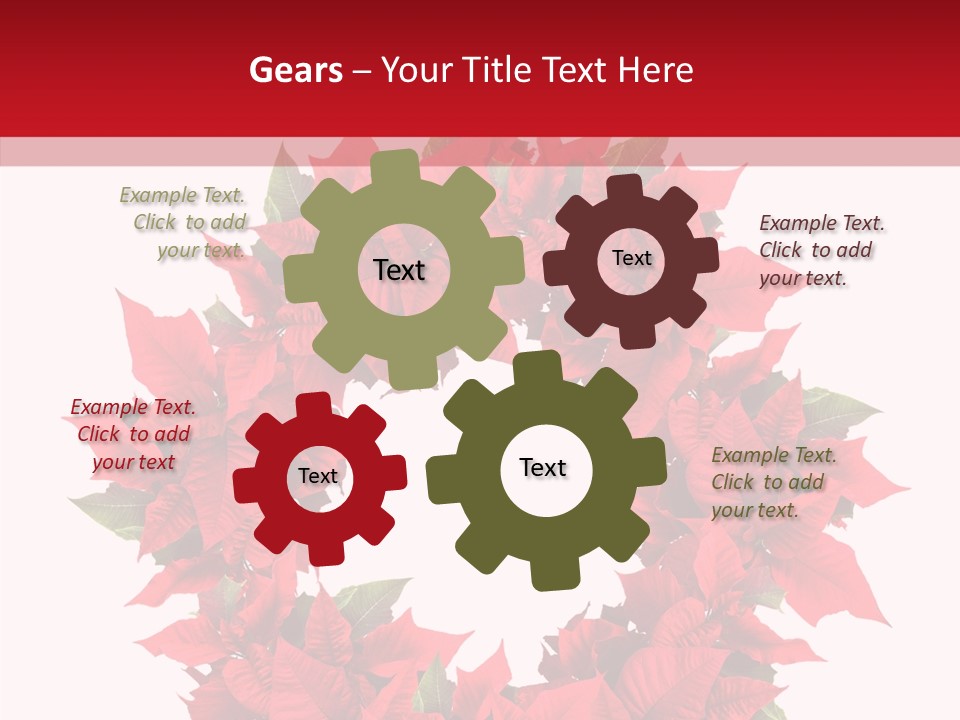New Red Image PowerPoint Template