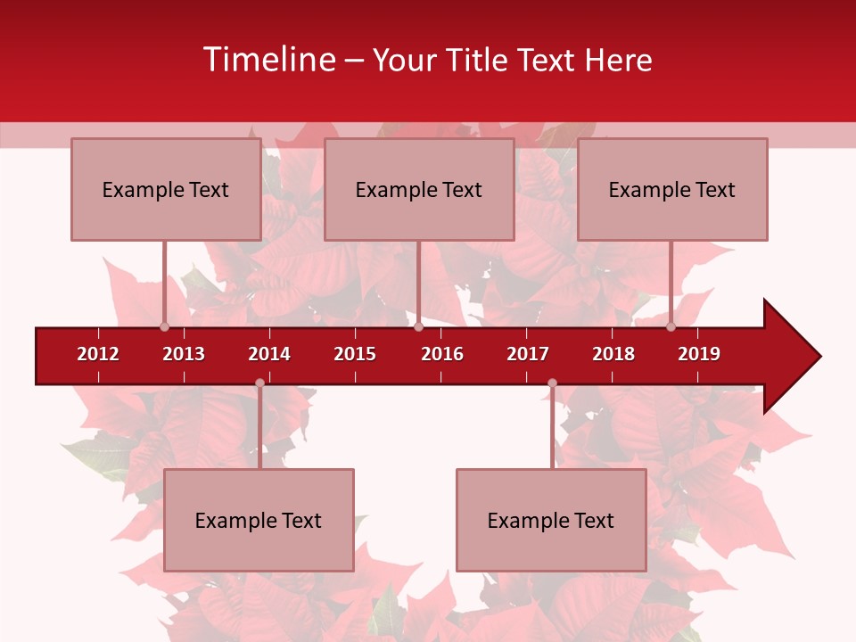 New Red Image PowerPoint Template
