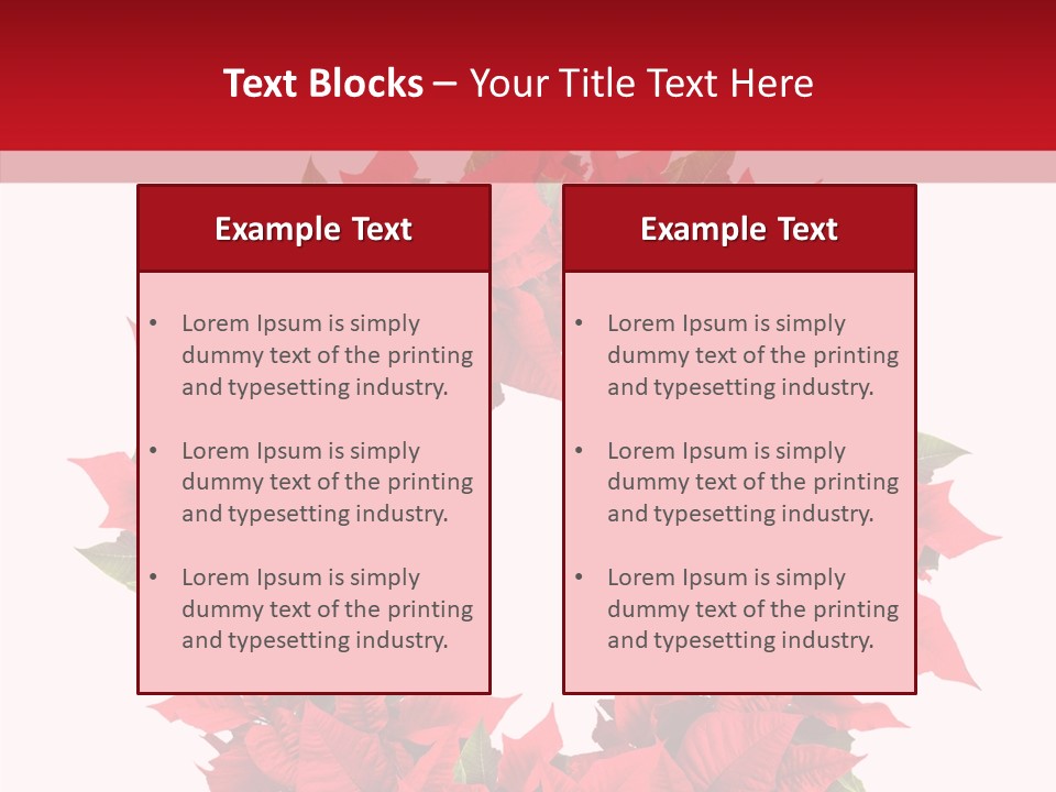 New Red Image PowerPoint Template