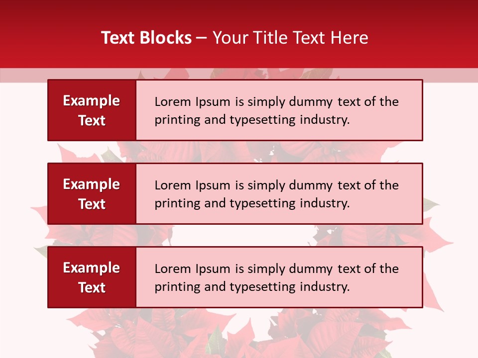 New Red Image PowerPoint Template